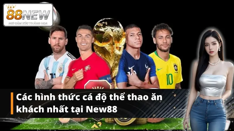 Các hình thức cá độ thể thao New88 ăn khách nhất